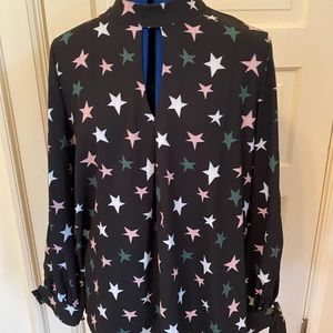 Crosby By Mollie Burch Reagan blouse size large
